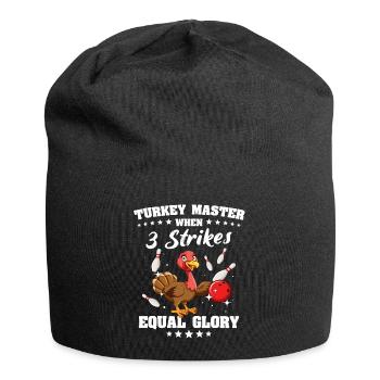 Bowling Turkey - Jersey-Beanie - Schwarz - Vorne