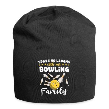 Quilles Famille Quille - Bonnet en jersey - noir - Devant