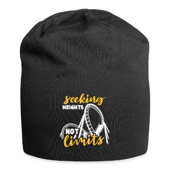 Roller Coaster Amusement Park Roller Coaster Lovers - Jersey Beanie - black - Front