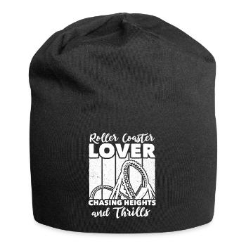 Roller Coaster - Jersey-Beanie - Schwarz - Vorne
