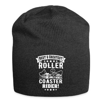 Roller Coaster - Jersey Beanie - charcoal grey - Front