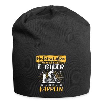 Ebike Kappeln Ebiking Kappelner E-Biker - Jersey-Beanie - Schwarz - Vorne