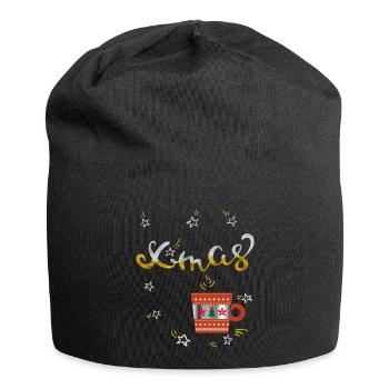 Café de l’Avent - Bonnet en jersey - noir - Devant