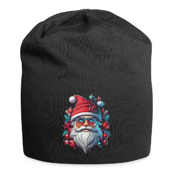 Santa Claus - Jersey Beanie - black - Front