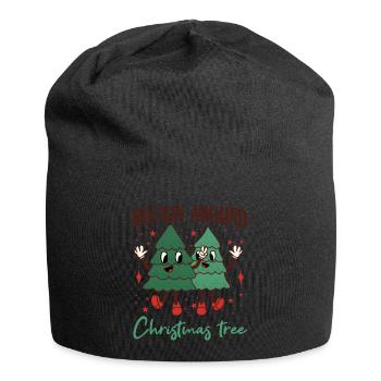 Rockin Around Christmas Tree - Jersey Beanie - black - Front