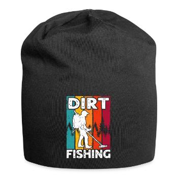 Dirt Fishing Sondelgänger - Jersey-Beanie - Schwarz - Vorne