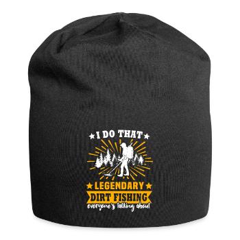 Dirt Fishing Metalldetektor - Jersey-Beanie - Schwarz - Vorne