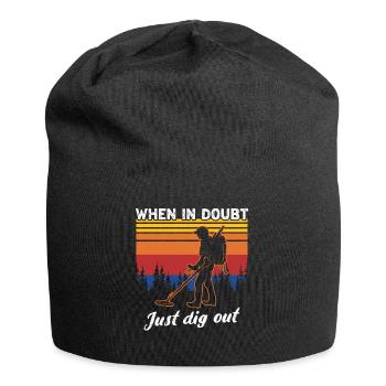 Dirt Fishing Metalldetektor - Jersey-Beanie - Schwarz - Vorne