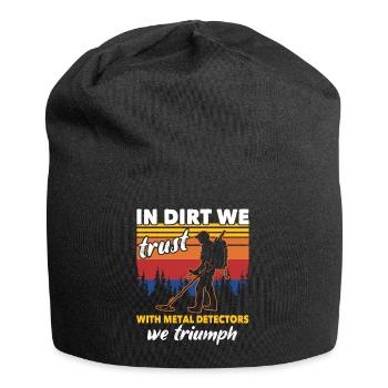Dirt Fishing Sondeln - Jersey-Beanie - Schwarz - Vorne