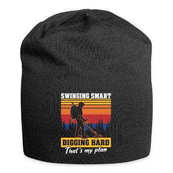 Dirt Fishing Sondelgänger - Jersey-Beanie - Schwarz - Vorne