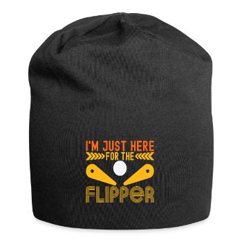 Pinball Flipper - Jersey-Beanie - Schwarz - Vorne