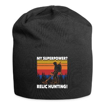Relic Seeker Detectorist - Jersey Beanie - black - Front