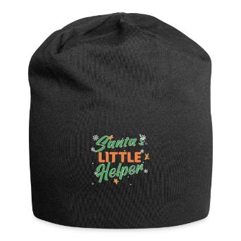 Christmas Baking Cookies Cookie Cookie Merry - Jersey Beanie - black - Front