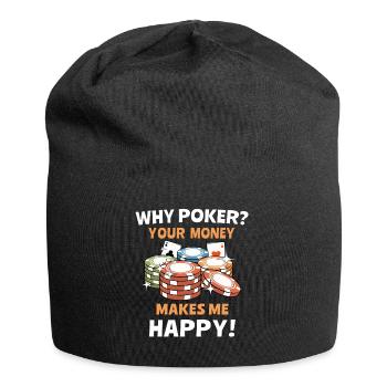 Poker Poker Players - Jersey Beanie - black - Front