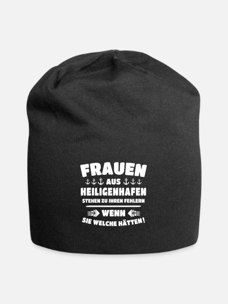 Heiligenhafen Heiligenhafener - Jersey-Beanie - Schwarz