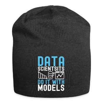 Analyste de données en science des données - Bonnet en jersey - charbon - Devant