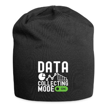 Analyste de données en science des données - Bonnet en jersey - noir - Devant