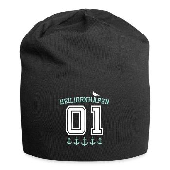 Heiligenhafen Anker - Jersey-Beanie - Schwarz - Vorne