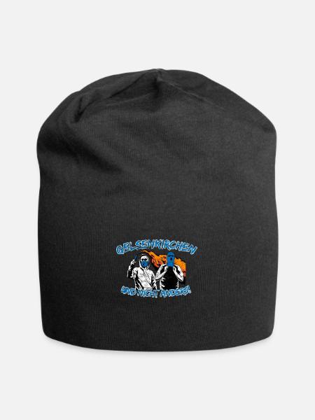 Gelsenkirchen und nicht anders UPDATE - Jersey-Beanie - Schwarz