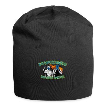 Braunschweig und nicht anders UPDATE - Jersey-Beanie - Schwarz - Vorne