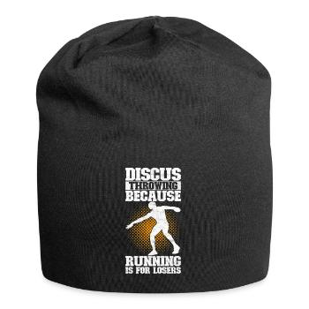Lancer du disque Lancer du disque - Bonnet en jersey - noir - Devant