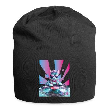 DJ Mix, Ai Cat - Bonnet en jersey - noir - Devant