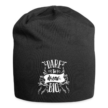 Dare to dream big - Jersey Beanie - black - Front