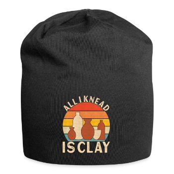 Töpfern Töpfer - Jersey-Beanie - Schwarz - Vorne