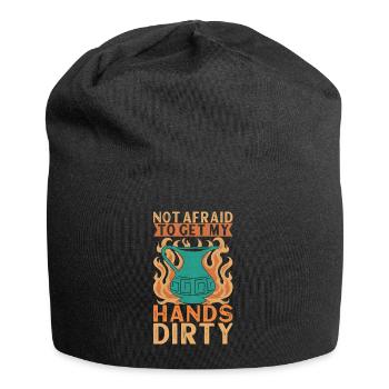 Töpfern Töpfer - Jersey-Beanie - Schwarz - Vorne