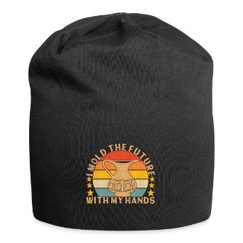 Töpfern Töpfer - Jersey-Beanie - Schwarz - Vorne