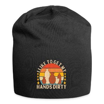 Töpfern Töpfer - Jersey-Beanie - Schwarz - Vorne