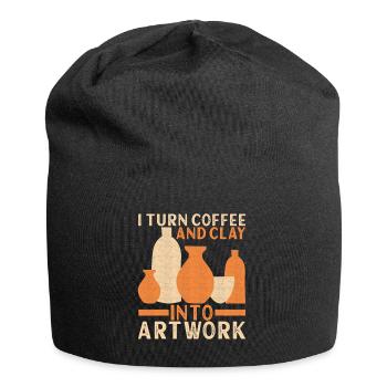 Töpfern Töpfer - Jersey-Beanie - Schwarz - Vorne
