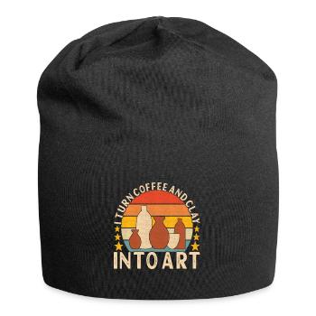 Töpfern Töpfer - Jersey-Beanie - Schwarz - Vorne
