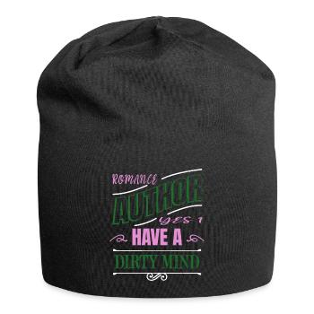 Idée présente blog Creativewriting auteur rat de bibliothèque - Bonnet en jersey - noir - Devant