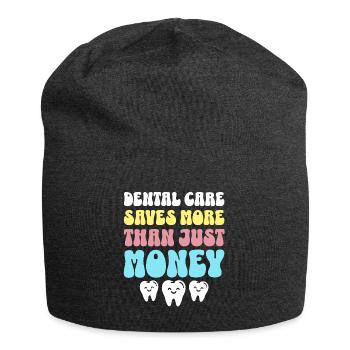 Zahnarzt Dentist Dental Care - Jersey-Beanie - Anthrazit - Vorne