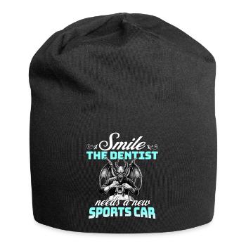 Dentist Smile Sarcasm Dentist - Jersey Beanie - black - Front