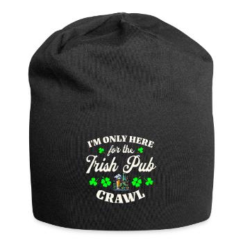 Irlande Fête de la Saint-Patrick - Bonnet en jersey - noir - Devant