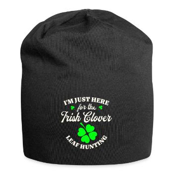 Irlande Fête de la Saint-Patrick - Bonnet en jersey - noir - Devant