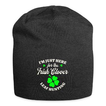 Irish Ireland St. Patrick's Day - Jersey Beanie - charcoal grey - Front
