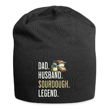 Sourdough Dad - Jersey Beanie - black - Front