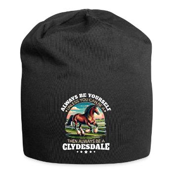 Cavaliers de Clydesdale - Bonnet en jersey - noir - Devant