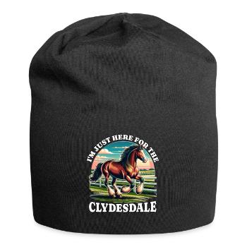 Clydesdale Cavalier - Bonnet en jersey - noir - Devant