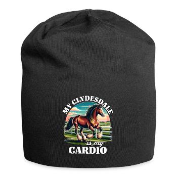 Clydesdale Cardio - Bonnet en jersey - noir - Devant
