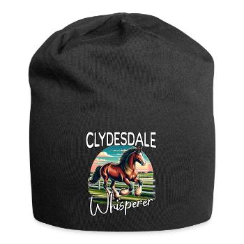 L’amant de Clydesdale - Bonnet en jersey - noir - Devant