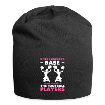Cheerleader - Jersey Beanie - black - Front