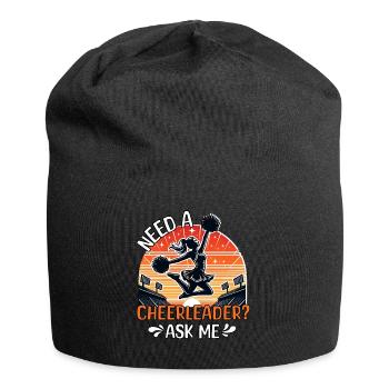 Cheerleader - Jersey Beanie - black - Front