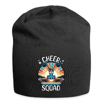 Cheerleader Squad - Jersey Beanie - black - Front