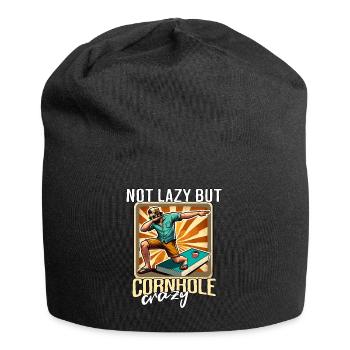 Sac à dos Cornhole Beanbag - Bonnet en jersey - noir - Devant