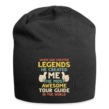 Tour Guide - Jersey-Beanie - Schwarz - Vorne