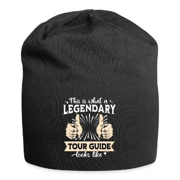 Legendärer Tour Guide - Jersey-Beanie - Schwarz - Vorne